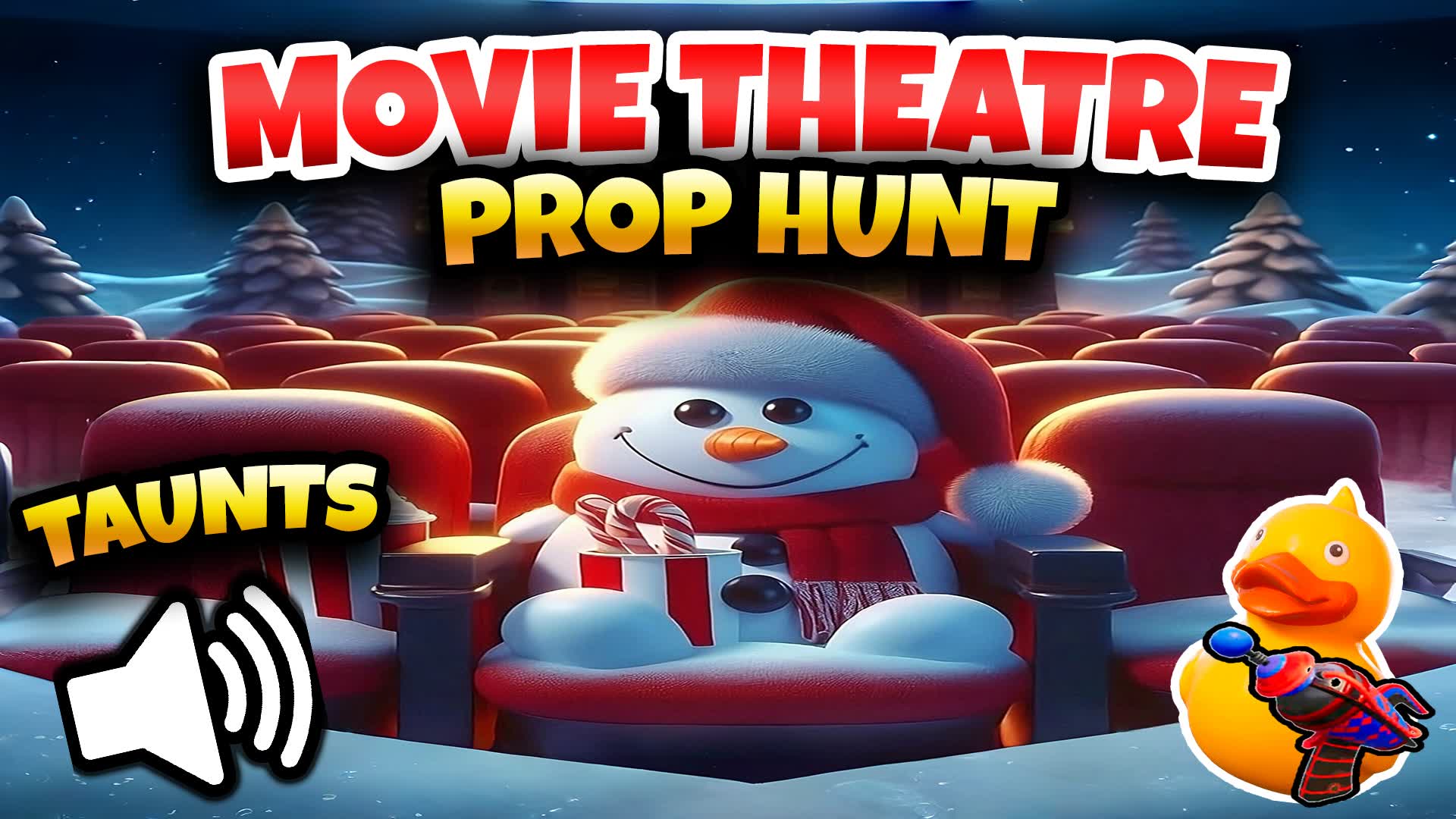 Cinema Prop Hunt — Fortnite Creative map