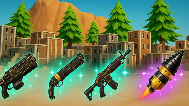 TILTED ZONE WARS realisti — Fortnite Creative map cover art
