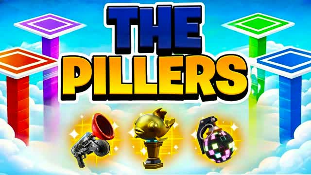 THE PILLARS  12 Players — Fortnite Creative map cover art