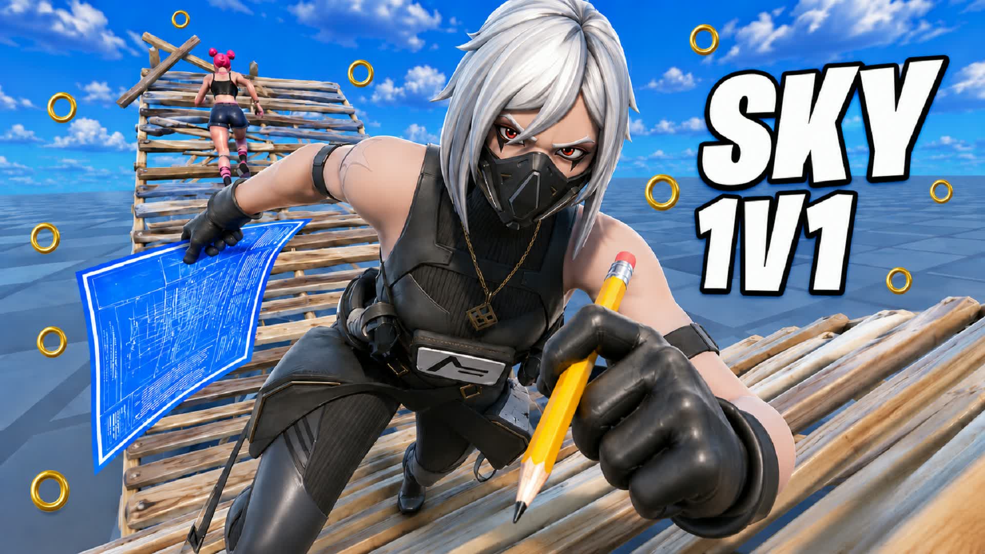 SKY 1v1 - MECHANICS AND AIM TRAINING 🎯 — Fortnite Creative map
