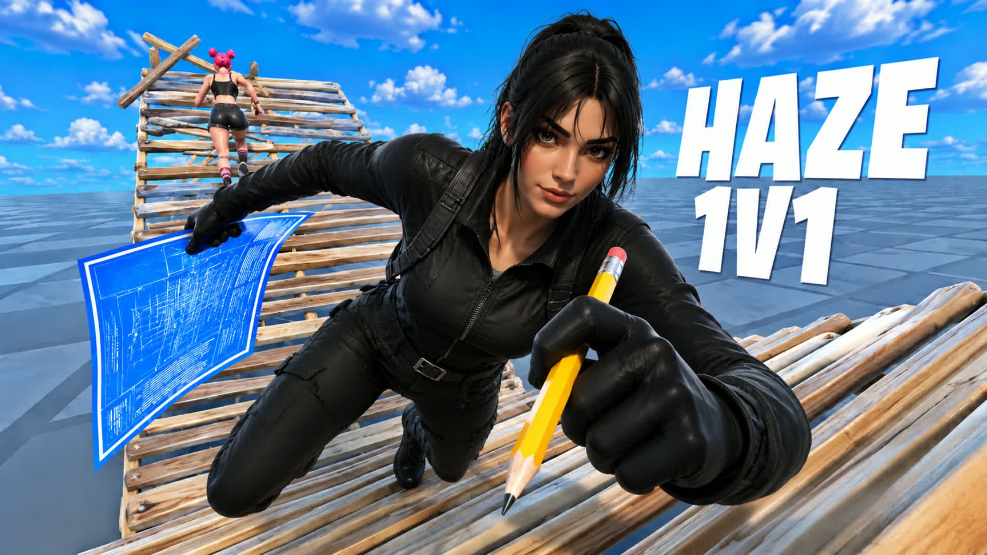 Haze 1v1 Map (200 Pumps) — Fortnite Creative map