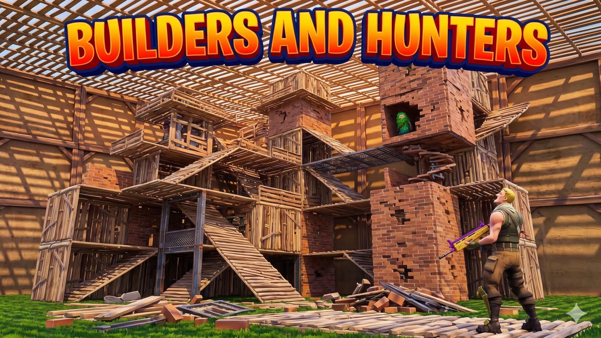Builders and Hunters — Fortnite Creative map