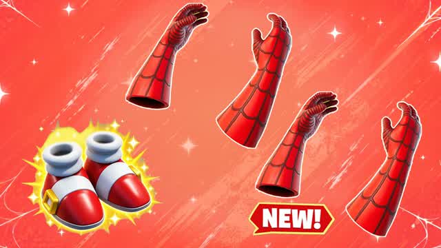 RED VS BLUE SPIDER-MAN CLASH 🔴🔵 — Fortnite Creative map