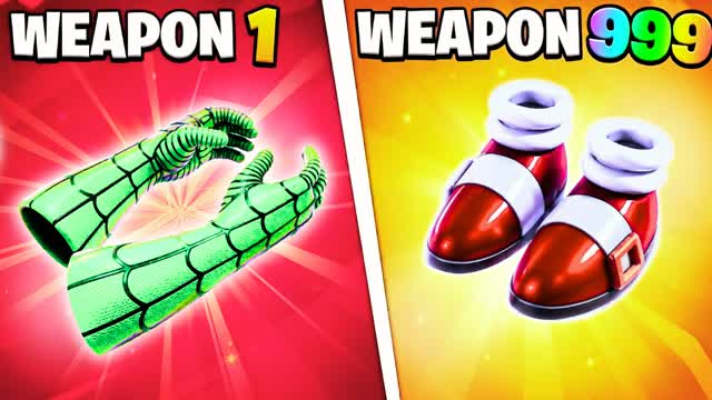 ALO DOUDOU BR BR GUUN GAME — Fortnite Creative map
