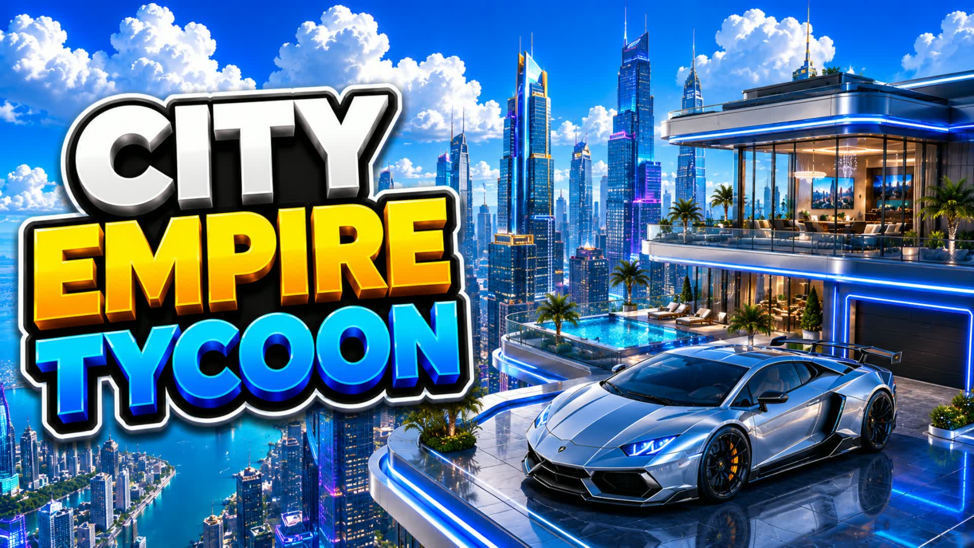 🏠 CITY EMPIRE HOUSE TYCOON — Fortnite Creative map