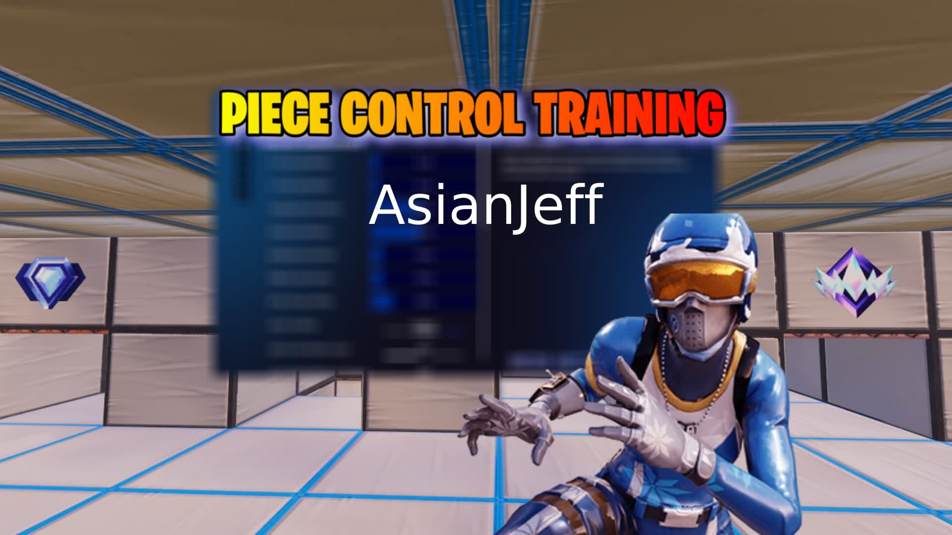 AsianJeff PIECE CONTROL SETTINGS — Fortnite Creative map
