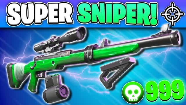 SUPER SNIPER 🎯 ONE SHOT PLEASANT PARK — Fortnite Creative map