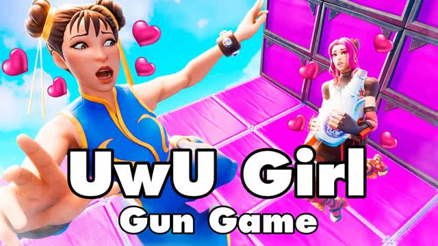 ⭐UWU GIRL GUN GAME⭐ — Fortnite Creative map cover art