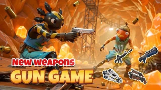 Industrial Gun Game — Fortnite Creative map