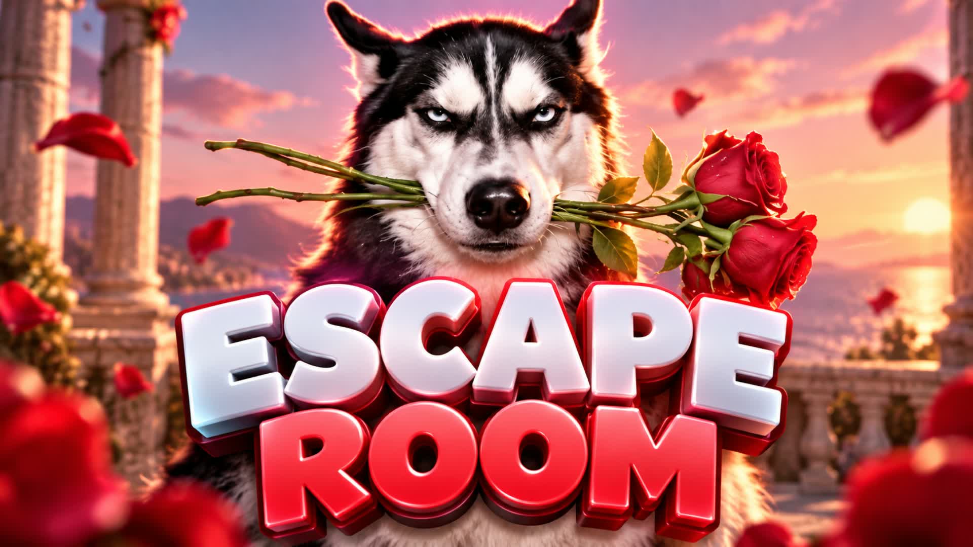 🌹 Husky Escape Room — Fortnite Creative map