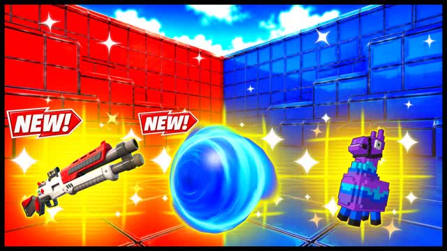 RED VS BLUE SIDEVIEW RADAR 🔴🔵 — Fortnite Creative map