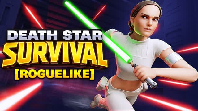 DEATH STAR SURVIVAL [ROGUELIKE] — Fortnite Creative map cover art