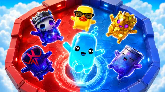 RED VS BLUE POWER SURGE 🔴🔵 — Fortnite Creative map
