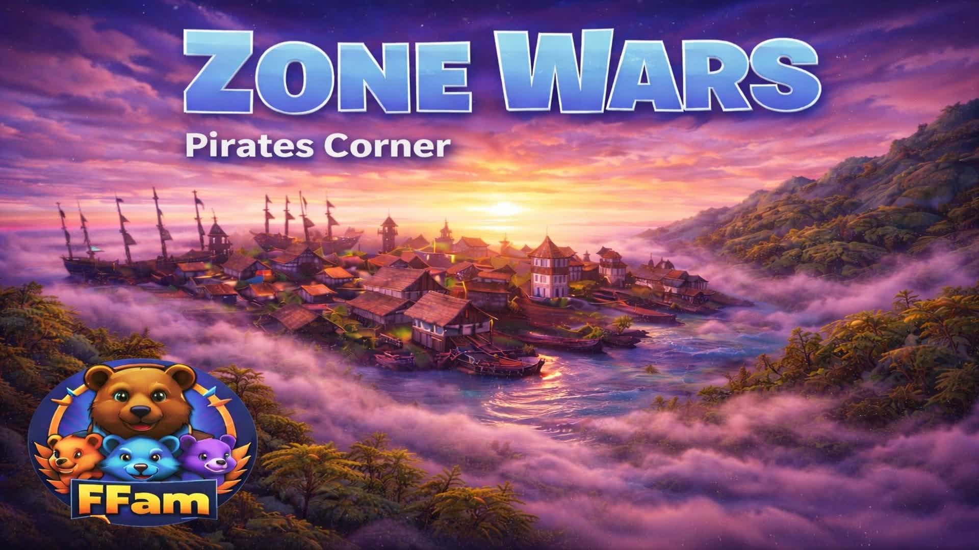 Zone Wars Pirates Corner — Fortnite Creative map