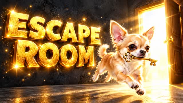 🧠 Chihuahua's IQ 🔑 ESCAPE ROOM 🚪 — Fortnite Creative map
