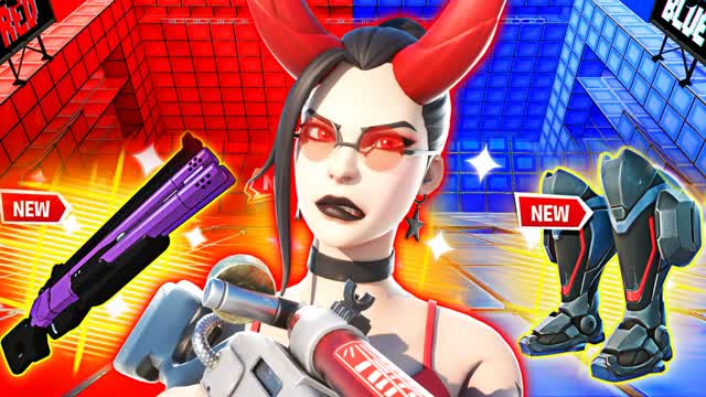 CRAZY SUMMER RED VS BLUE🔴UNC🔵 — Fortnite Creative map