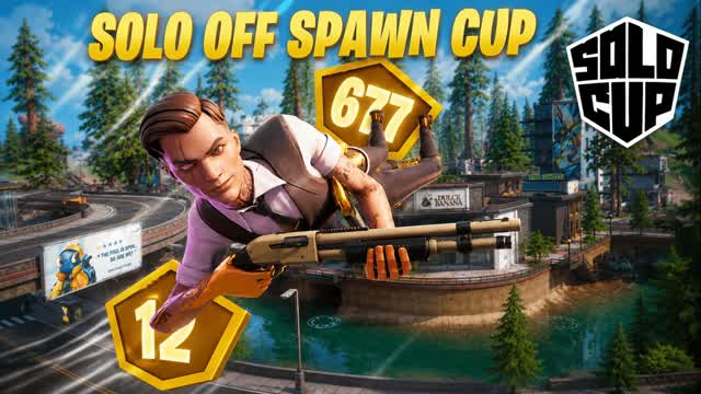 Solo Cup FCS Off Spawn Realistics — Fortnite Creative map