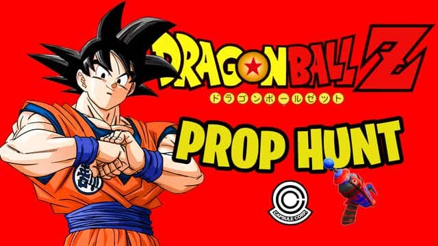Dragon Ball Z Prop Hunt — Fortnite Creative map cover art