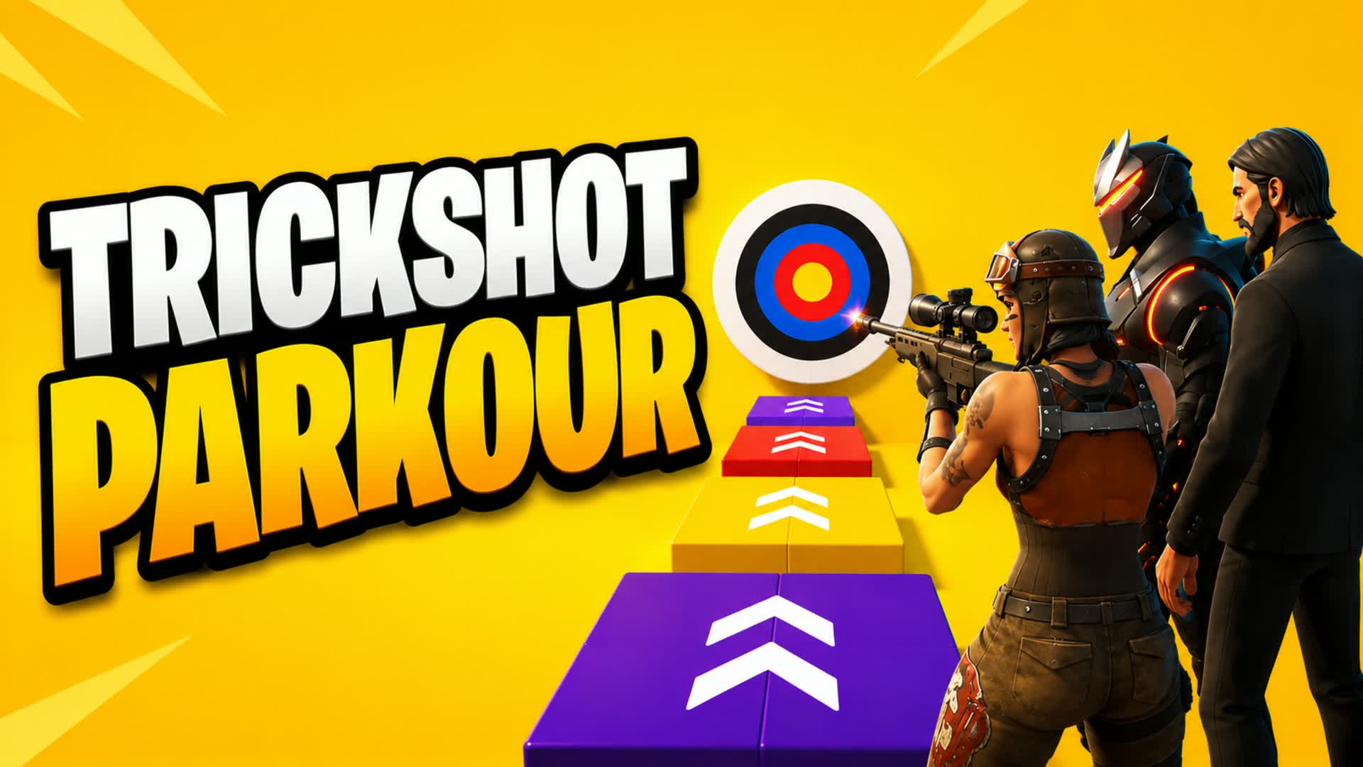 TRICKSHOT OPS — Fortnite Creative map