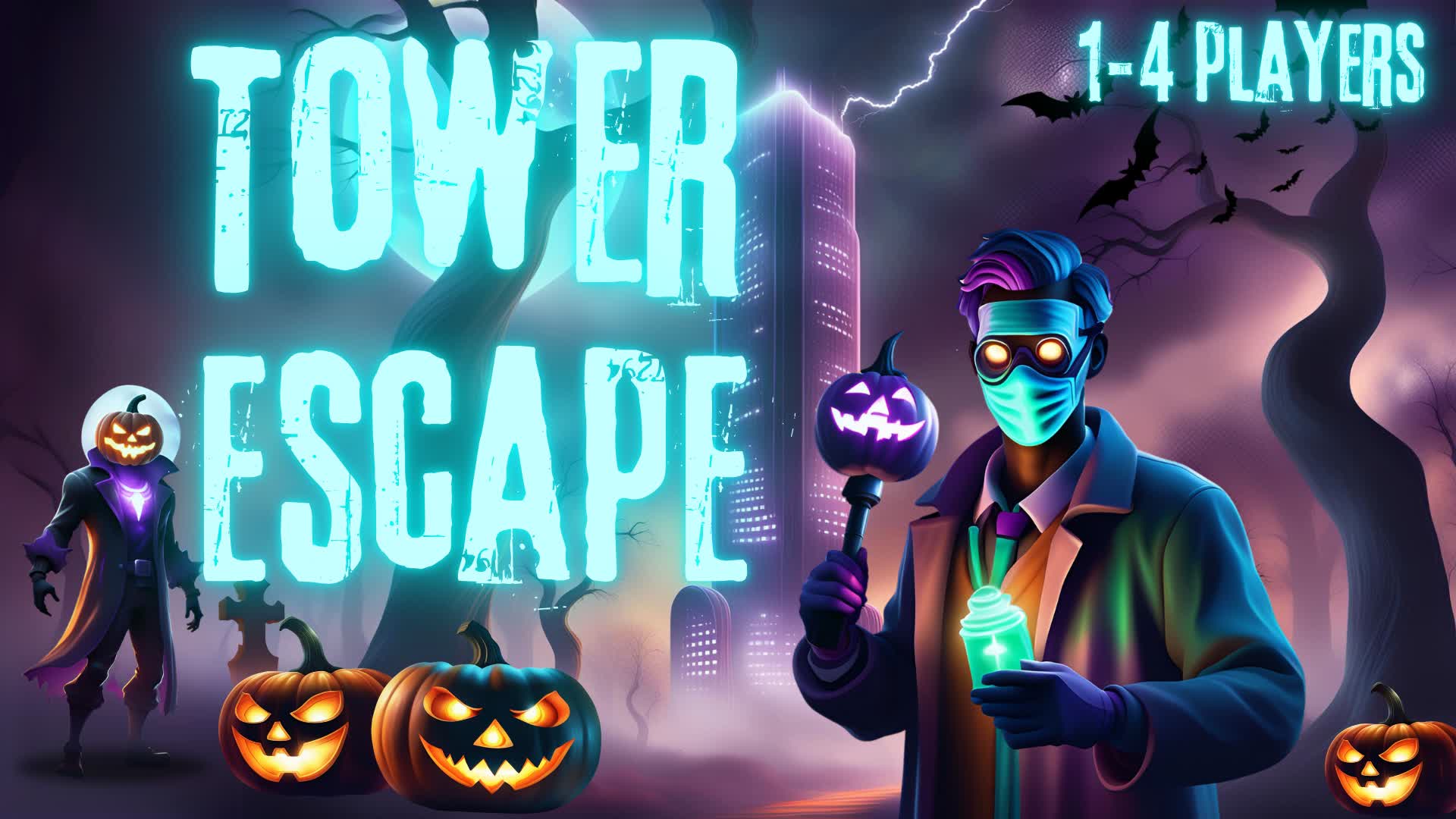 ESCAPE TOWER🎃 — Fortnite Creative map