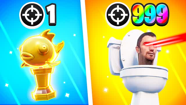 🤣 MEME GUN GAME 💥 ONE SHOT — Fortnite Creative map