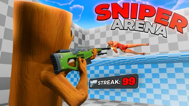 SNIPER ARENA 🎯 — Fortnite Creative map