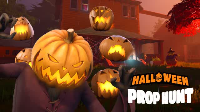 Halloween Prop Hunt - 6 Locations🎃 — Fortnite Creative map
