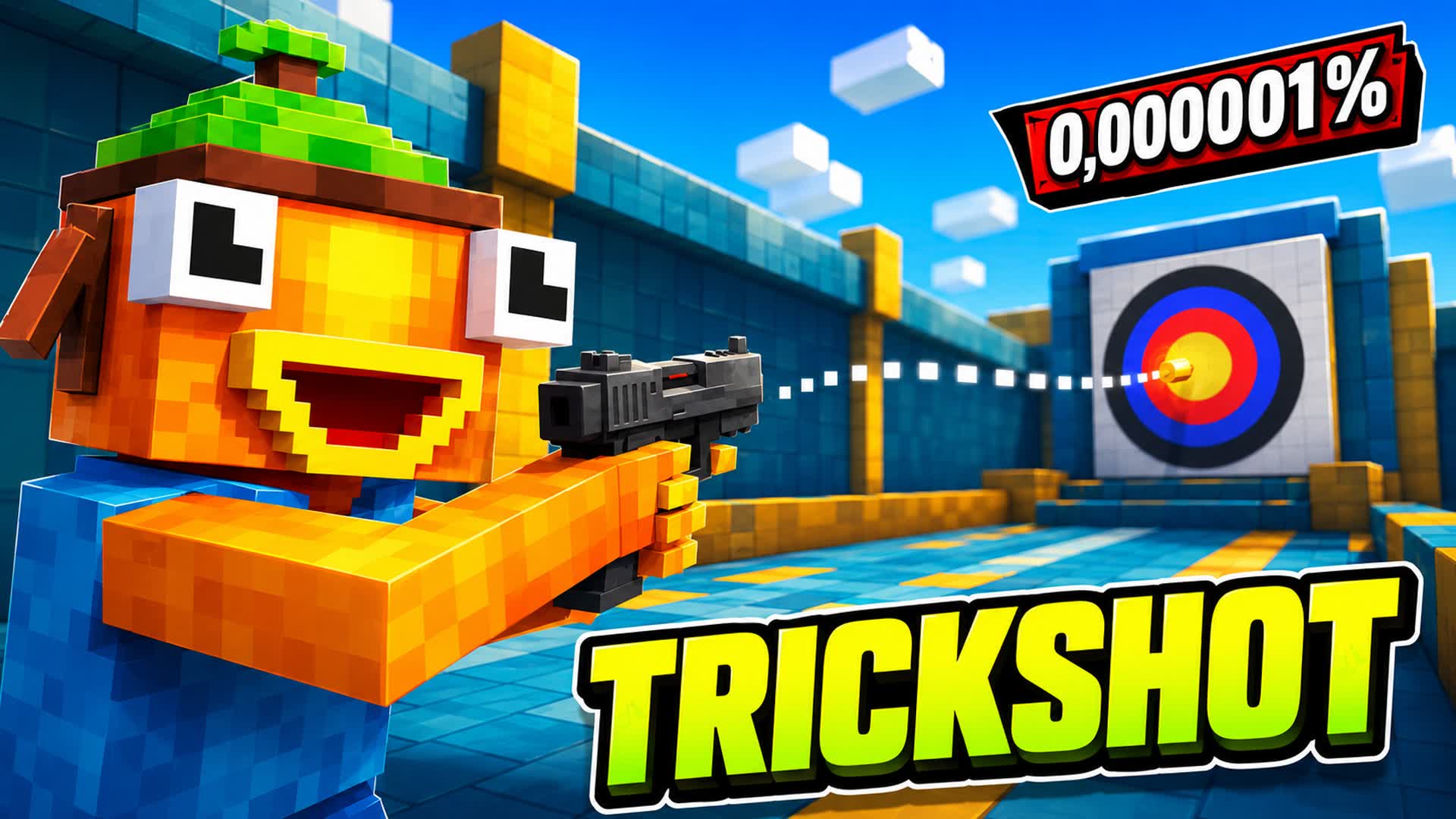 TRICKSHOT PARKOUR🎯SUPER CRIT — Fortnite Creative map