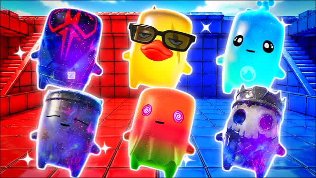 BLUE VS RED RAPID SPARK 🔵🔴 — Fortnite Creative map