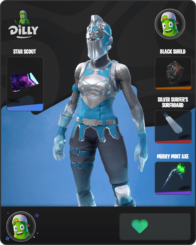 Frozen Red Knight Fortnite combo