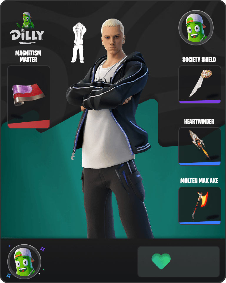 Slim Shady Fortnite combo