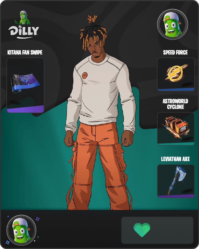 Slayer Juice WRLD Fortnite combo