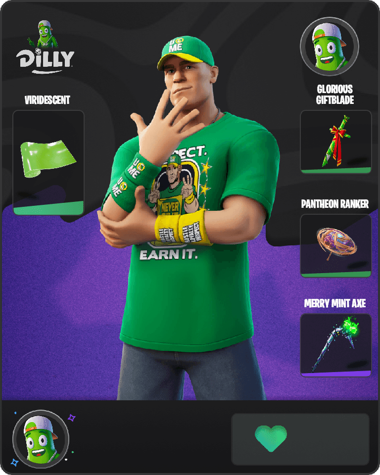 John Cena Fortnite combo