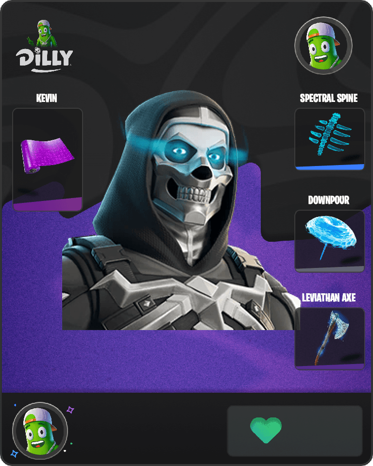 Skull Commander Fortnite combo