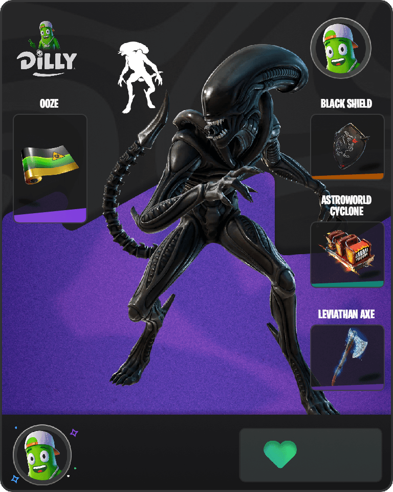 Xenomorph Fortnite combo