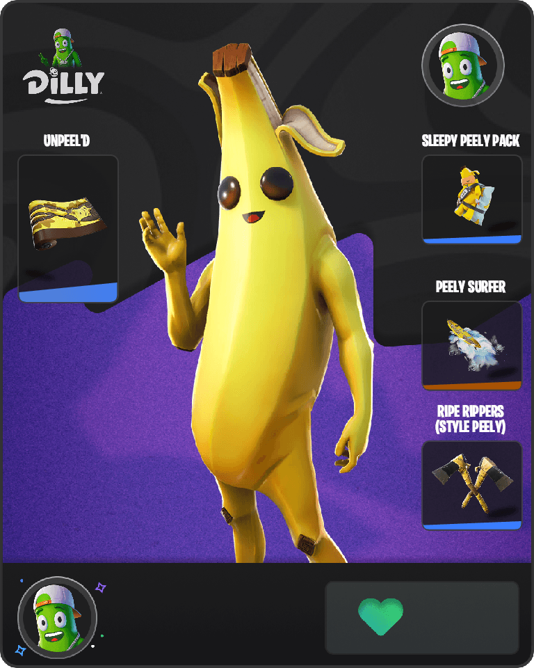 Peely Fortnite combo