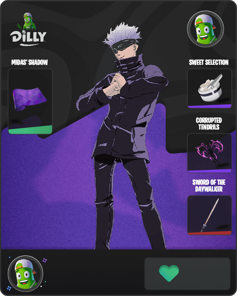Satoru Gojo Fortnite combo