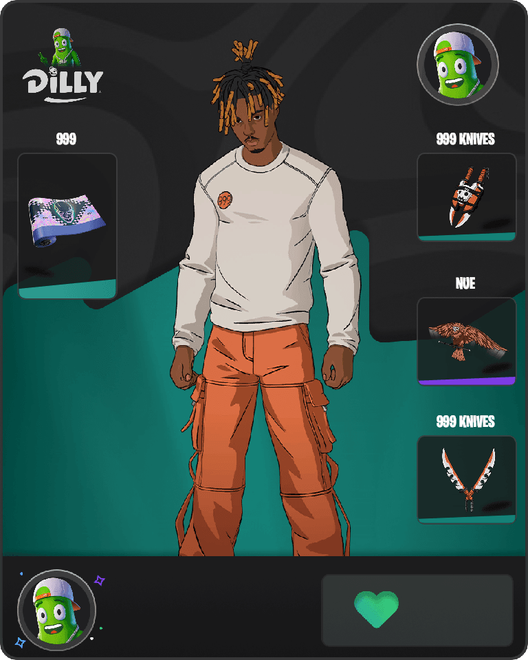 Slayer Juice WRLD Fortnite combo