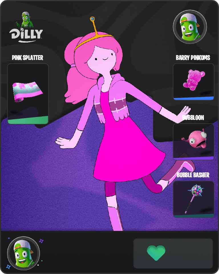 Princess Bubblegum Fortnite combo