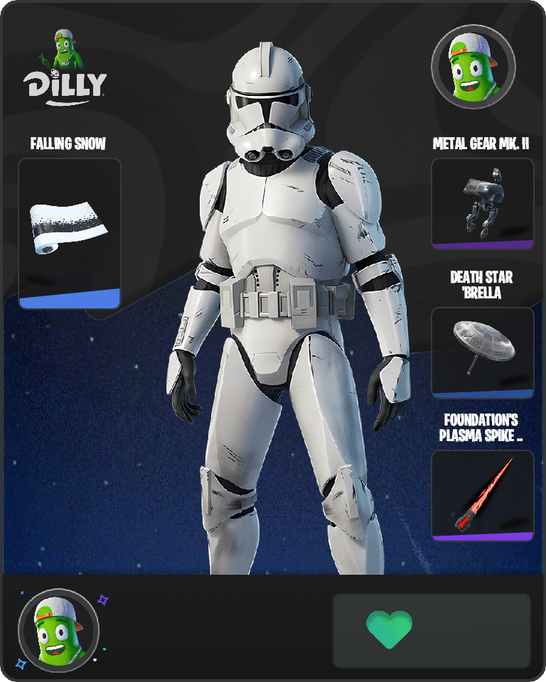 Clone Trooper Fortnite combo