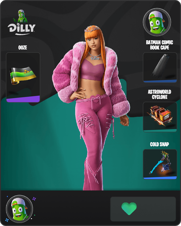 Rap Princess Ice Spice Fortnite combo