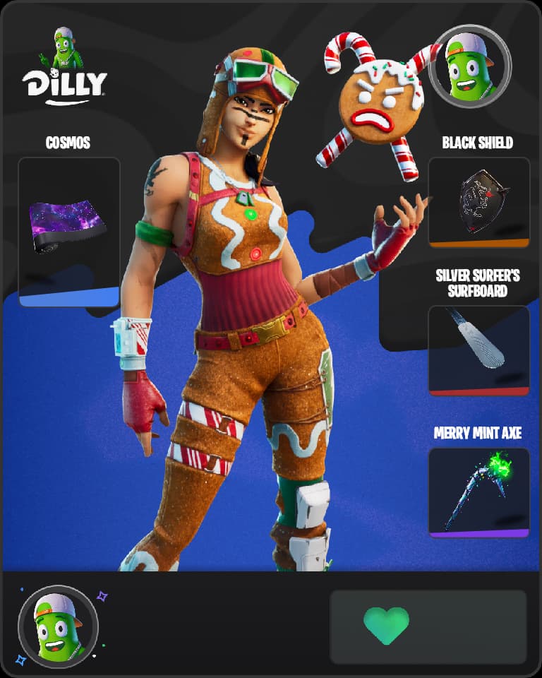 Gingerbread Raider combo by WTF99