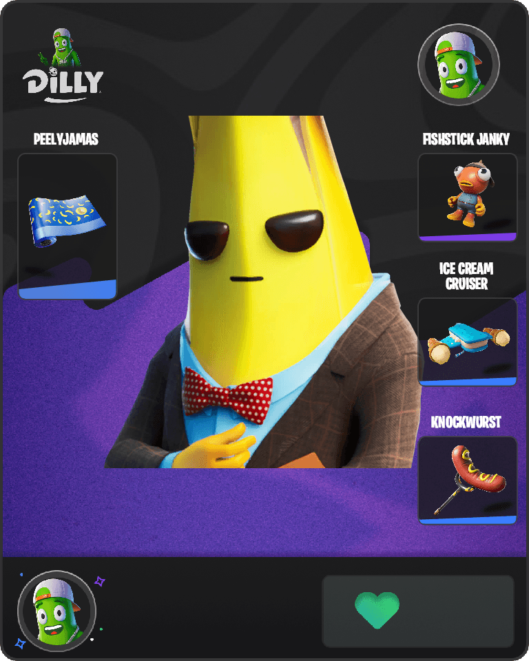 Agent Peely Fortnite combo