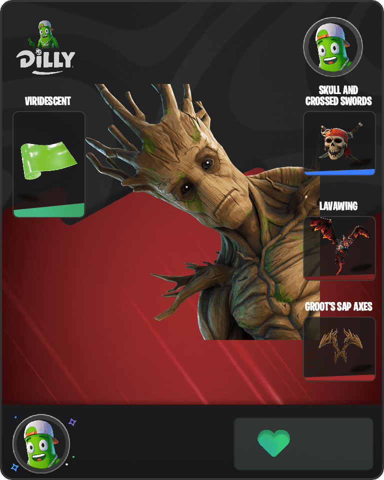 Groot Fortnite combo