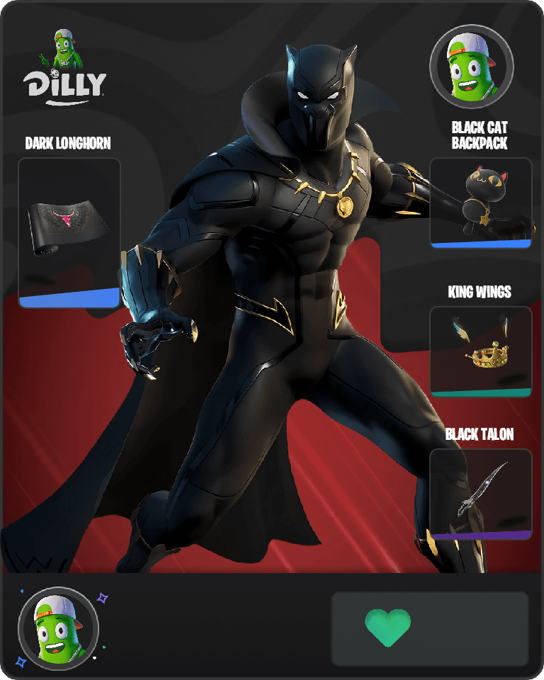Black Panther Fortnite combo