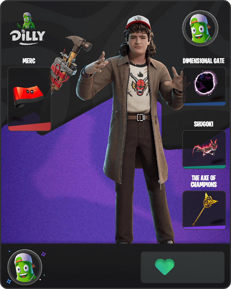Dustin Henderson Fortnite combo