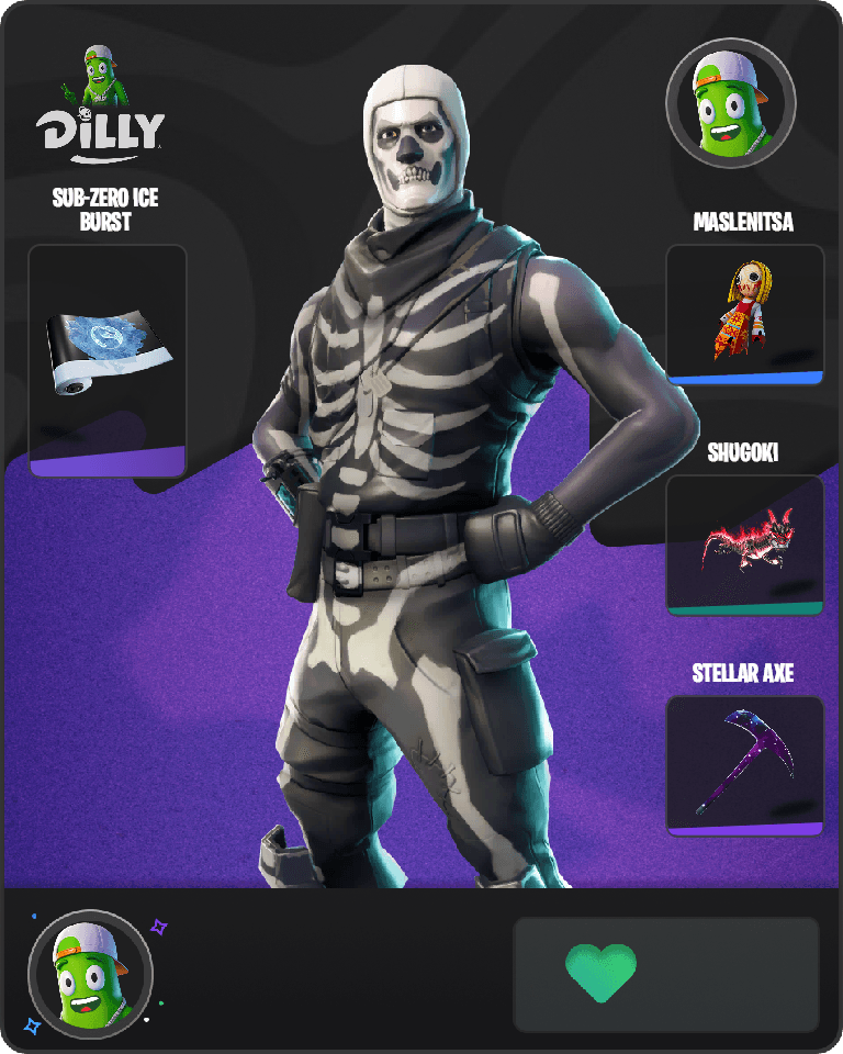 Skull Trooper Fortnite combo