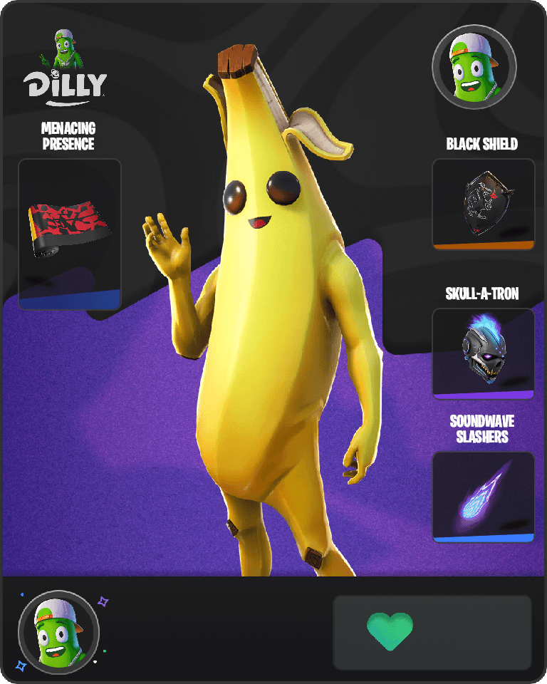Peely Fortnite combo