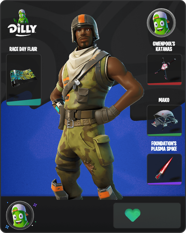 Aerial Assault Trooper Fortnite combo
