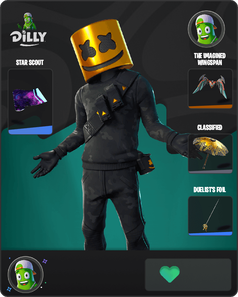 Marshmello Fortnite combo